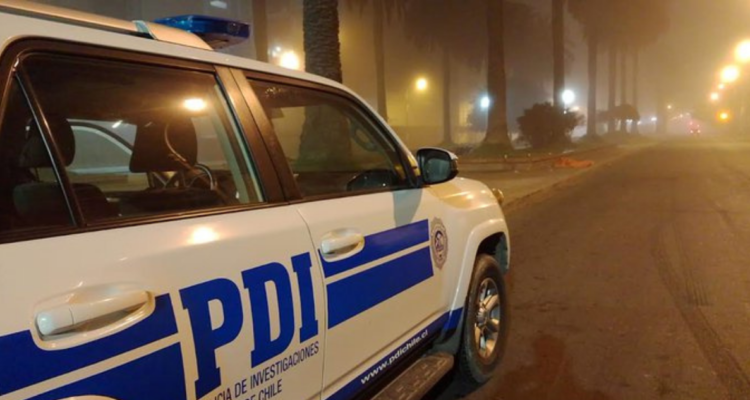 Imagen de contexto de un carro de la PDI.