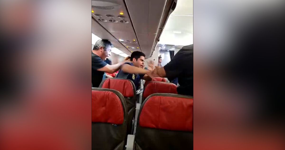 Arraigo y prohibición de volar en Latam para sujetos que golpearon a funcionarios DGAC en Antofagasta