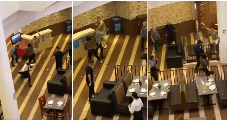Platos volaban durante pelea en Mall de Rancagua: uno de los involucrados era buscado por homicidio