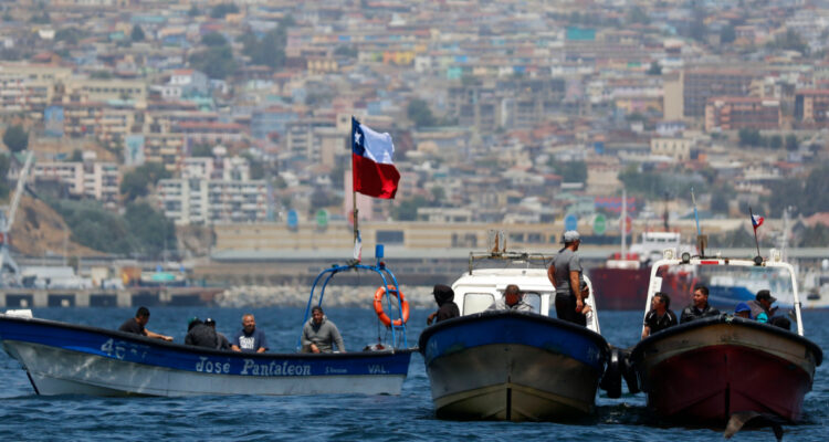 No la queremos acá pescadores continúan movilizaciones en Quintero-Puchuncaví por planta desaladora