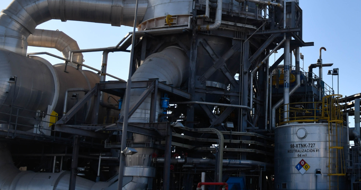 Planta de minería