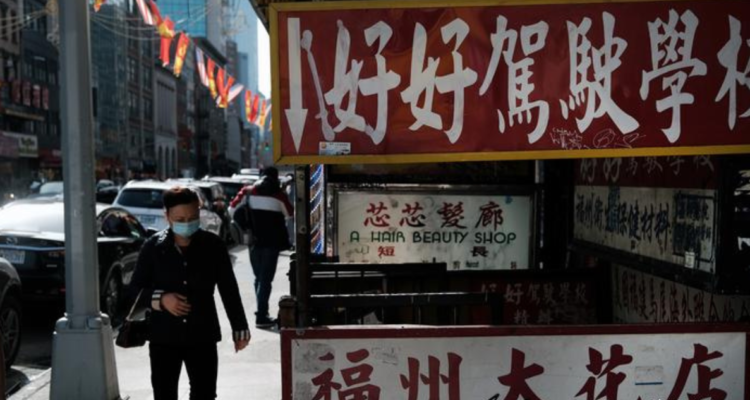 Barrio chino en Manhattan, uno de los barrios más antiguos de Nueva York