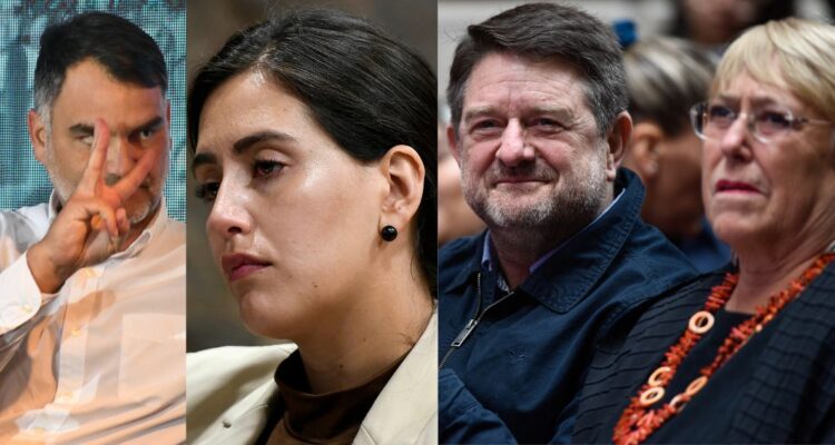 Los políticos mejor y peor evaluados en Chile según la última encuesta Cadem, donde se repiten los primero y últimos nombres.