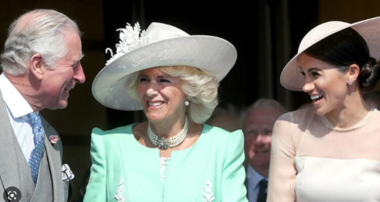 REY CARLOS, CAMILLA Y MEGHAN