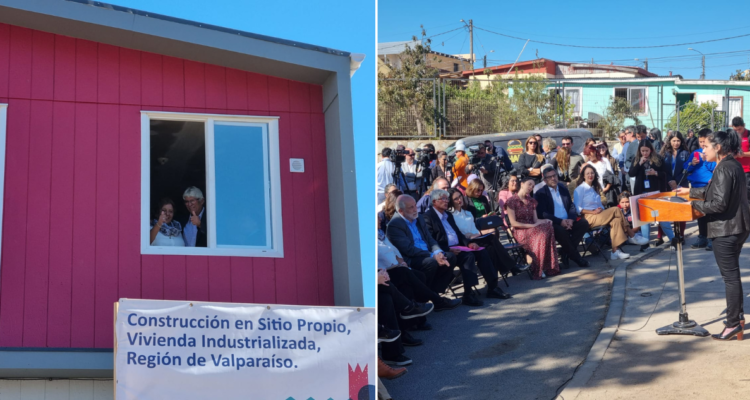 Entregan primera vivienda definitiva tras incendio de Viña del Mar: fue construida en 5 semanas