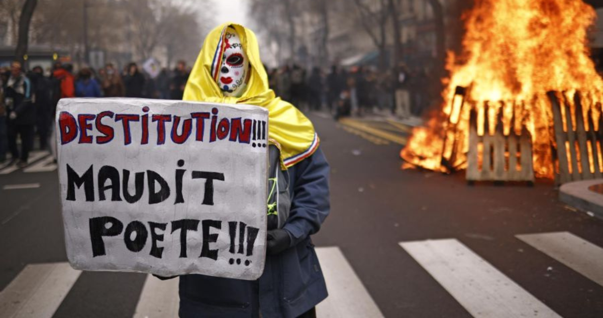 Protestas en Francia contra reforma de Macron pierden fuerza a horas de su validación constitucional