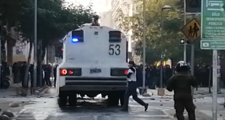 Protestas en Liceo 7