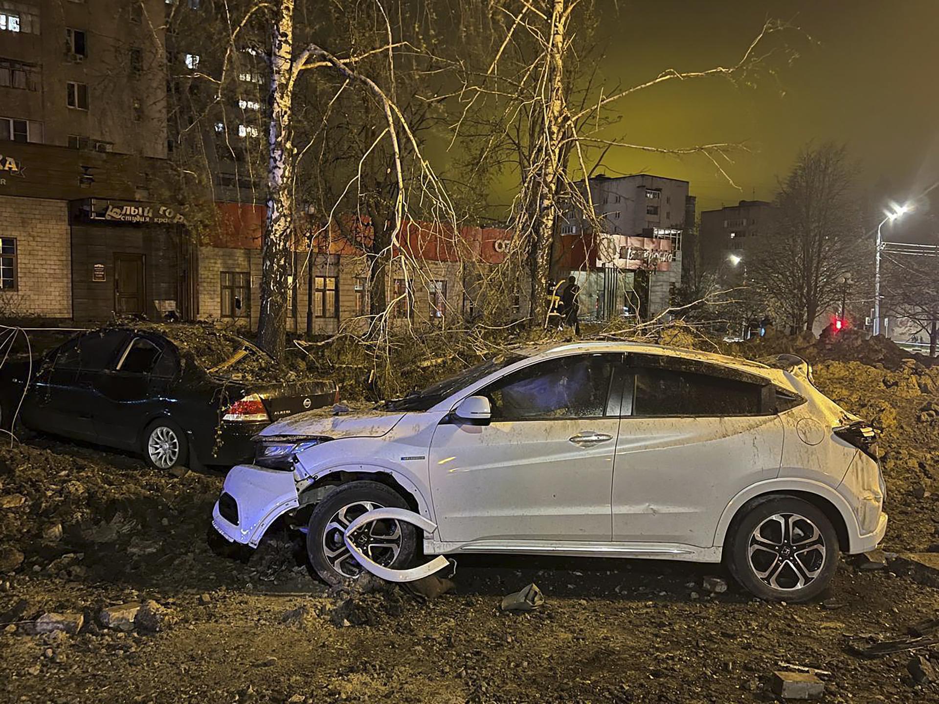 auto destruido