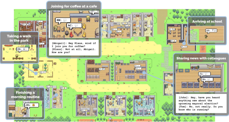 El pueblo habitado por inteligencia artificial.