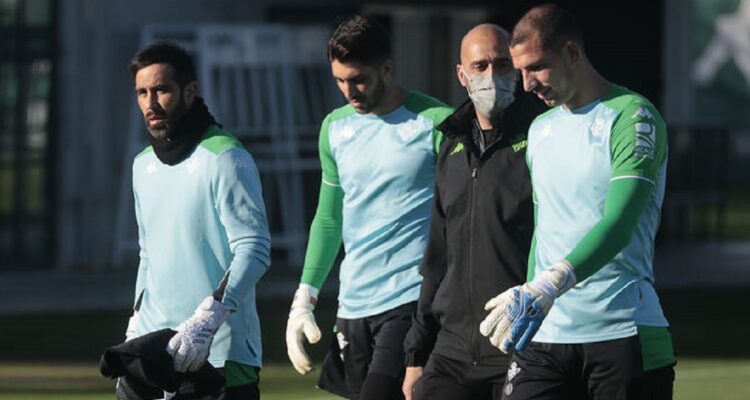 Rui Silva y Claudio Bravo en el Real Betis