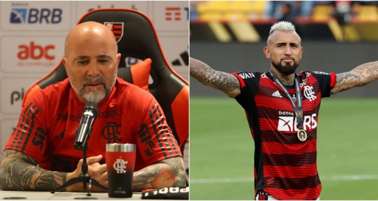 Sampaoli habló sobre Vidal