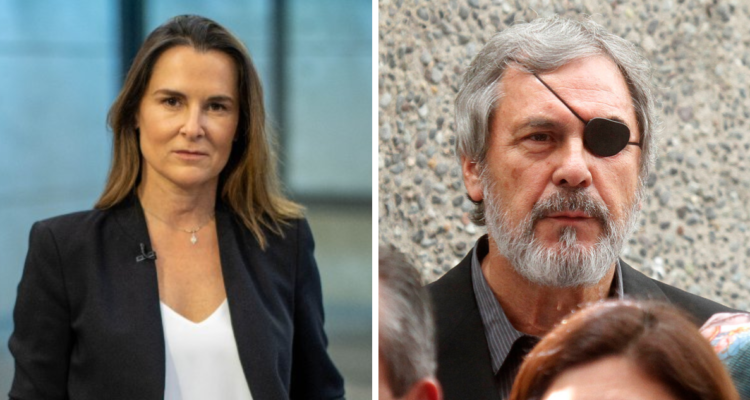 Paulina de Allende Salazar (izquierda) y Santiago Pavlovic (derecha)