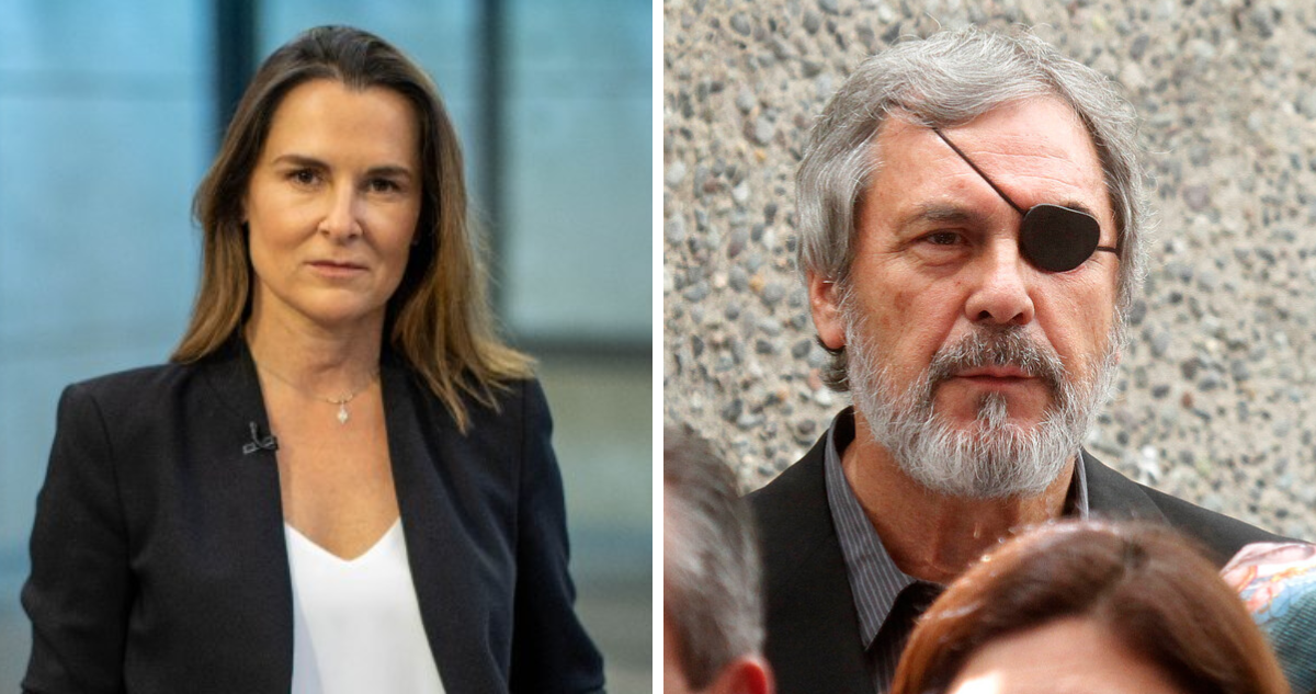 Paulina de Allende Salazar (izquierda) y Santiago Pavlovic (derecha)