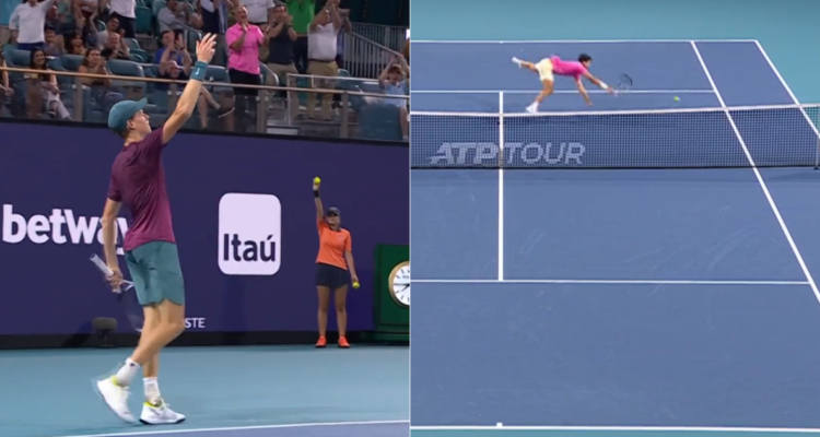 Sinner elimina a Alcaraz del Masters 1000 de Miami y le priva ser el N°1.