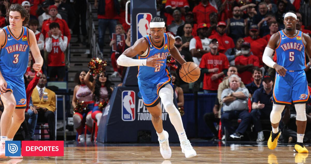 NBA Oklahoma City Thunder dominate Pelicans in playins OMG Bulletin