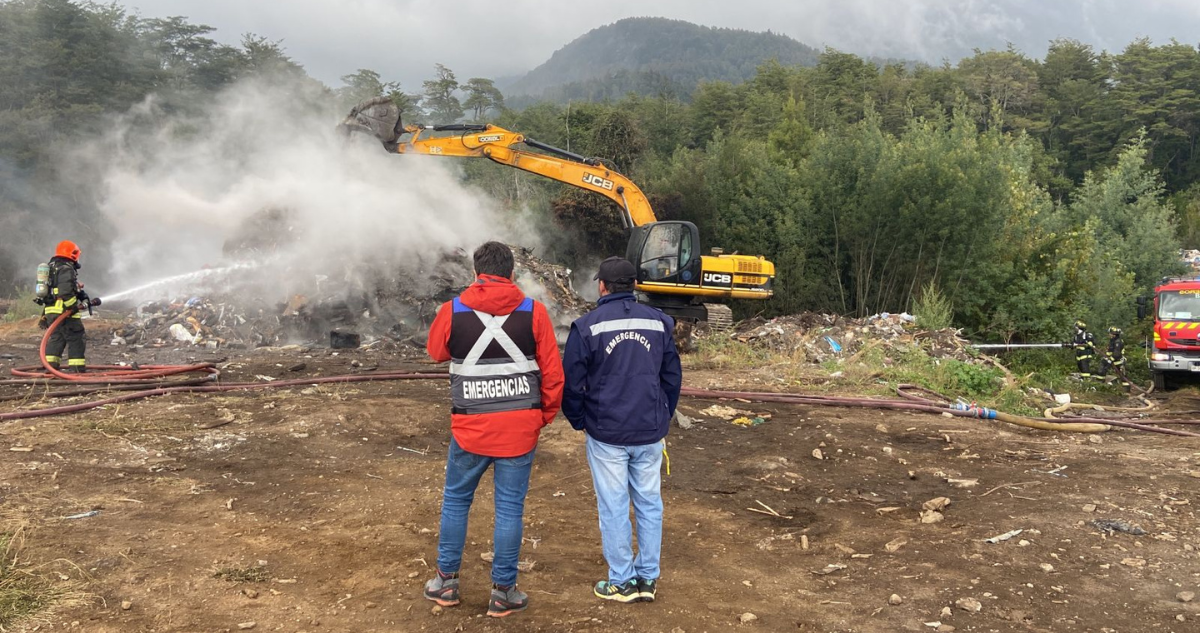 sumario incendio vertedero Pucón
