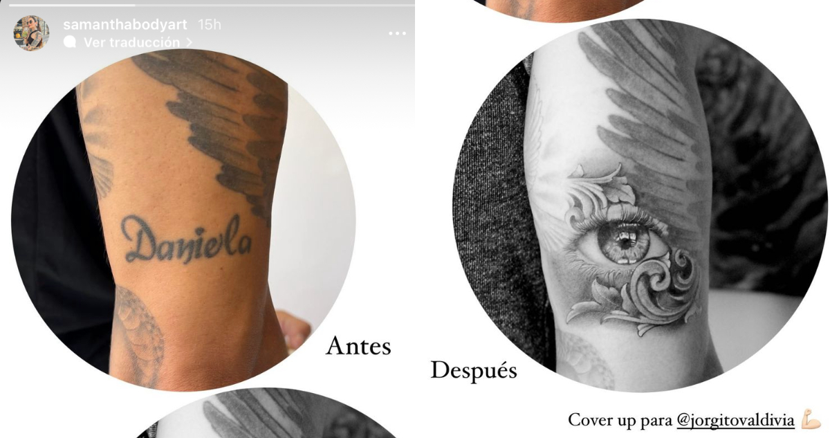 Tatuaje de Jorge Valdivia