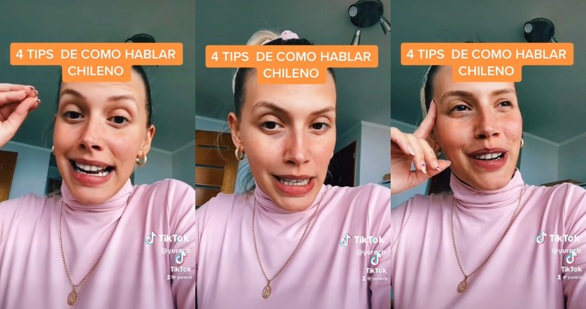 Tiktoker española es viral por dar tips para imitar el acento chileno