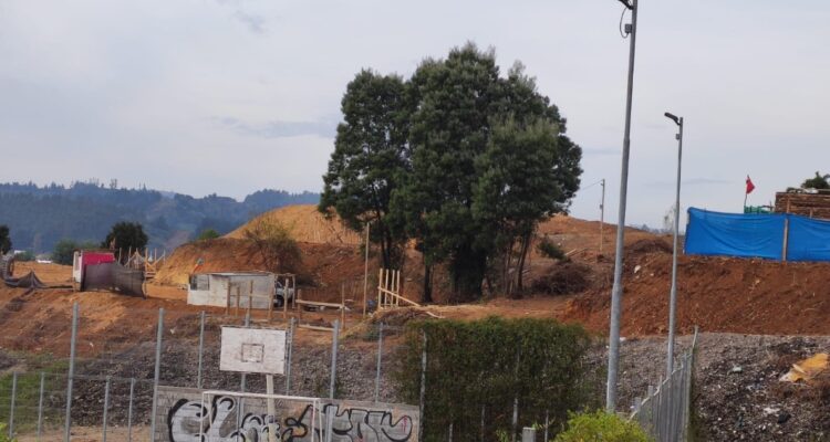 Toma de terreno del serviu en Concepión