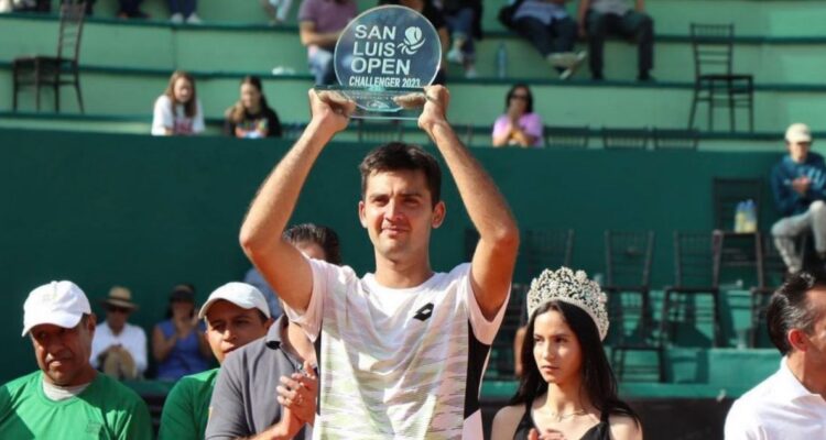 Tomás Barrios se quedó con el título del Challenger de San Luis de Potosí