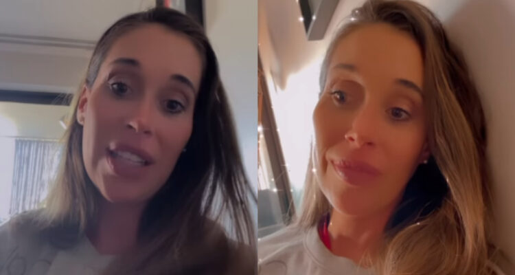 Vale Roth habla sobre los complejos que resurgieron sobre su cuerpo en el embarazo.