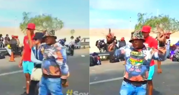 Amenaza de venezolano en frontera