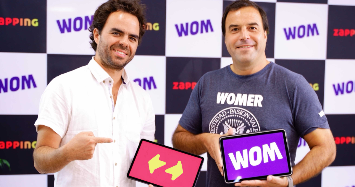 Wom y Zapping se unen en alianza estratégica: así beneficia a los clientes