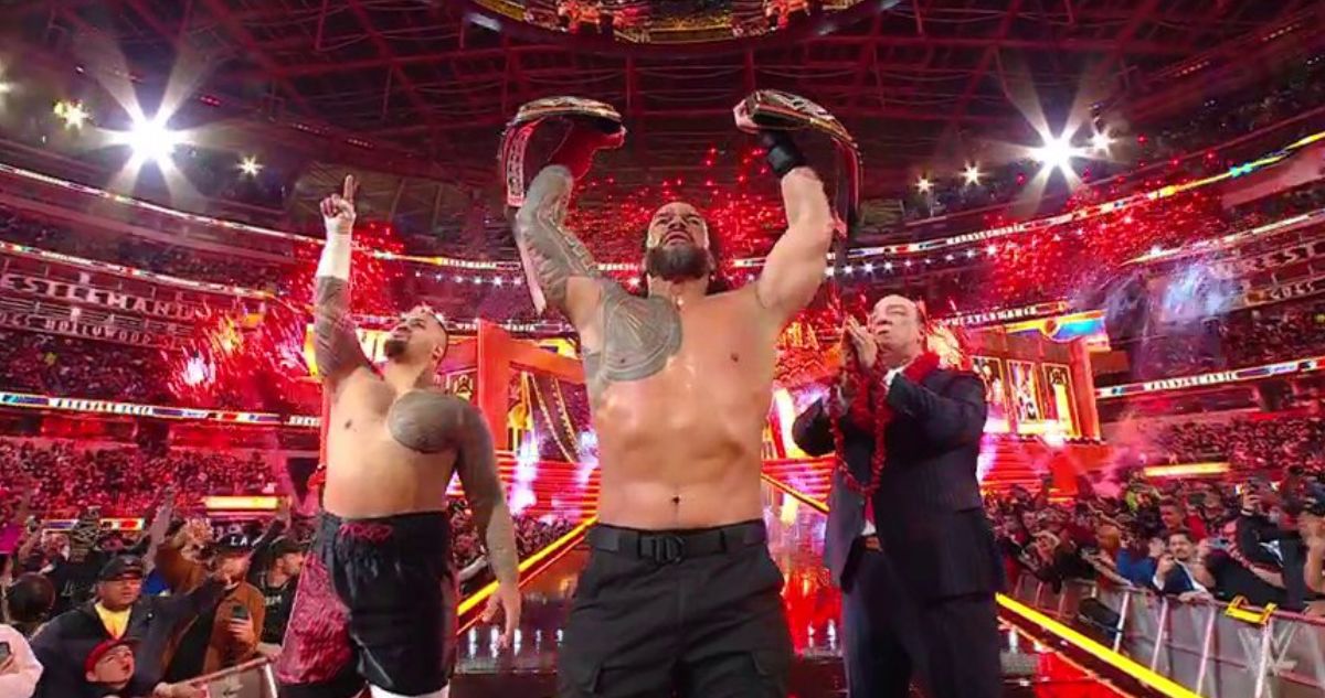 Roman Reigns salió triunfando de Wrestlemania 39.