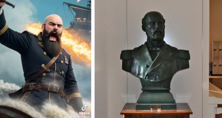 El desconocido homenaje a Arturo Prat en Academia Naval de Japón como representante del Código Bushido