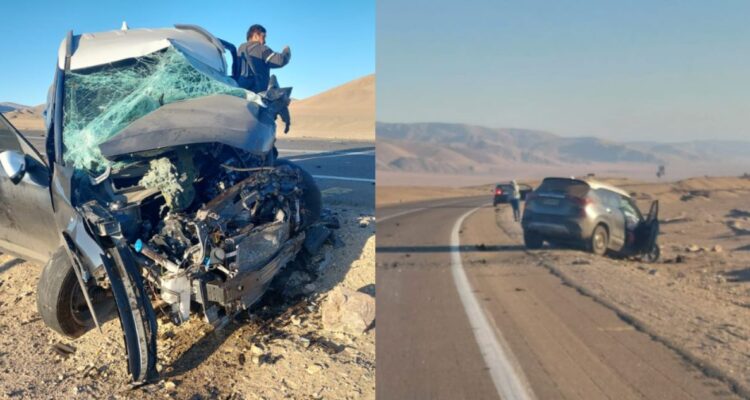 Accidente en Antofagasta deja cuatro personas fallecidas