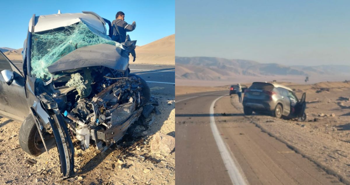 Accidente en Antofagasta deja cuatro personas fallecidas