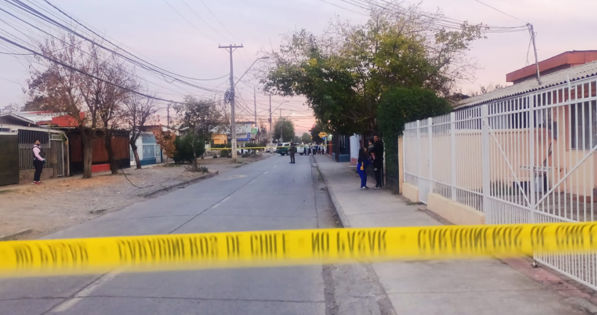 Adolescente herido a bala en Lo Espejo