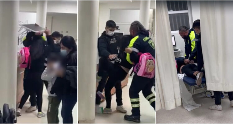 Mujer agrede a personal del SAR de Boca Sur