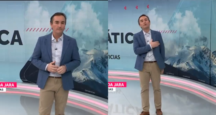 Alejandro Sepúlveda, conductor alerta climática CHV