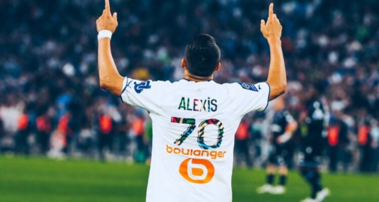 Alexis Sánchez fue elegido por quinta vez el mejor del mes en el Marsella