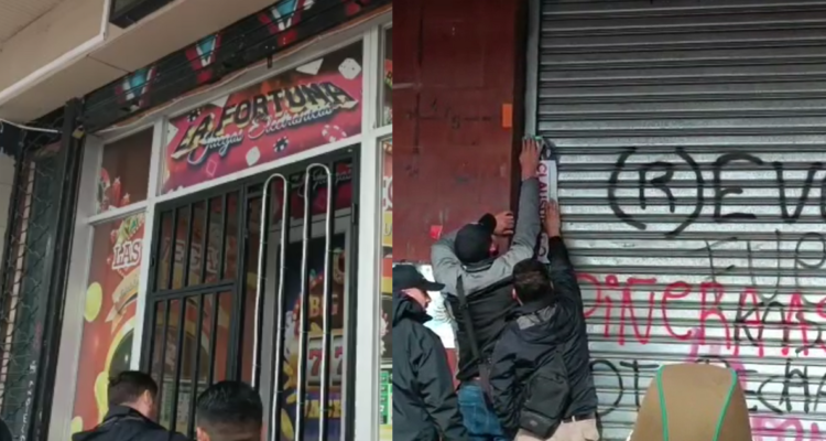 Clausuran dos casinos clandestinos que operaban en sector céntrico de Valdivia