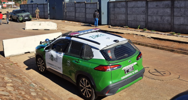 Atacan a balazos a subcomisaría de Carabineros en Ercilla