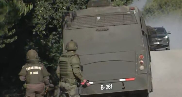 Ataque disparos en la región de La Araucanía