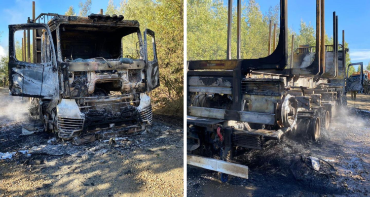 ataque incendiario Angol