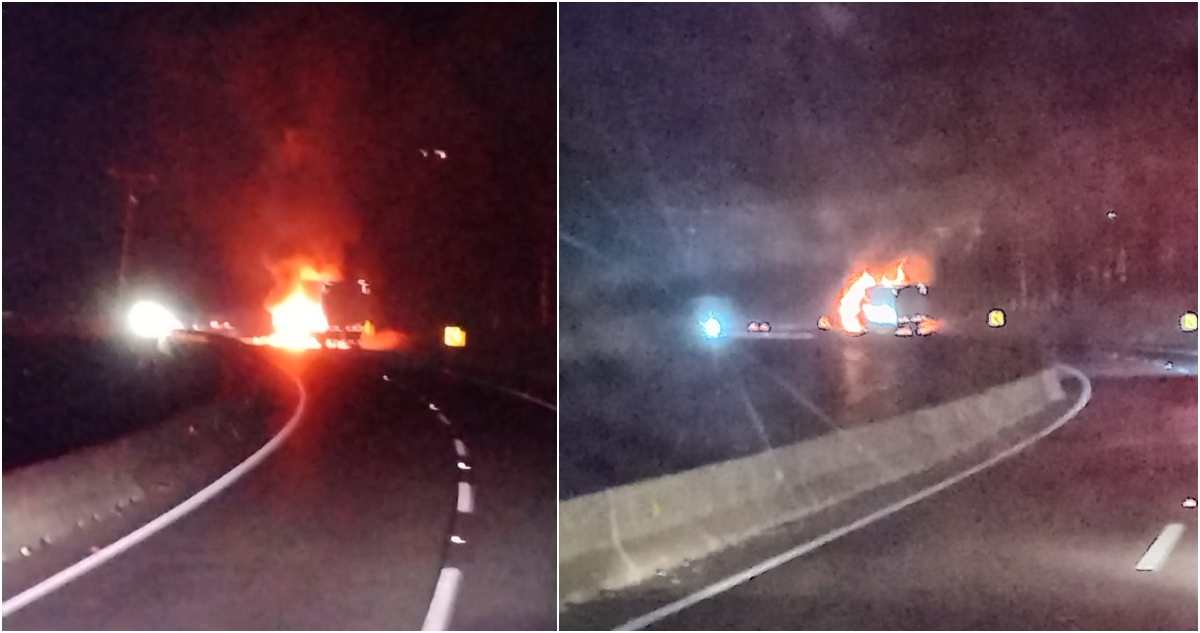 Ataque incendiario en cercanías de Puente Malleco