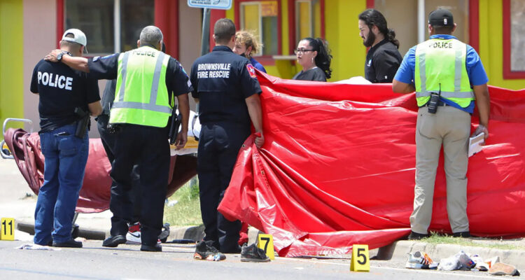 Atropello intencional de migrantes en Texas