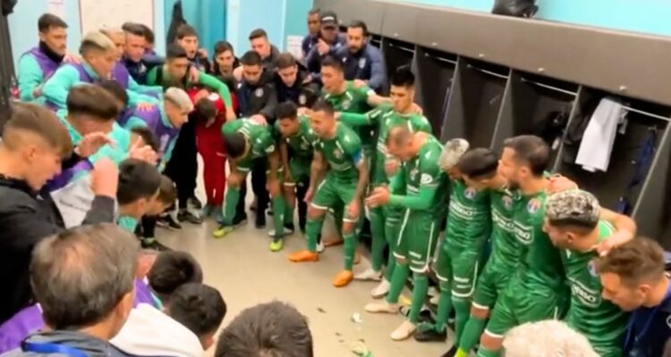 La emotiva y potente arenga de Cereceda previo al triunfazo de Audax sobre Santos