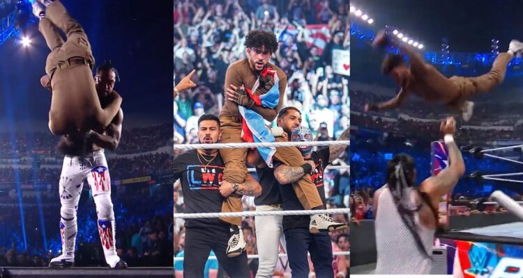 Bad Bunny derrotó a Damian Priest en WWE Backlash.