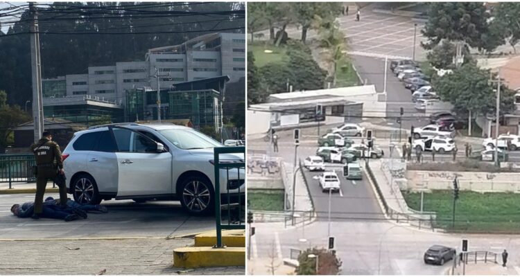 Balacera al exterior de colegio en Viña del Mar