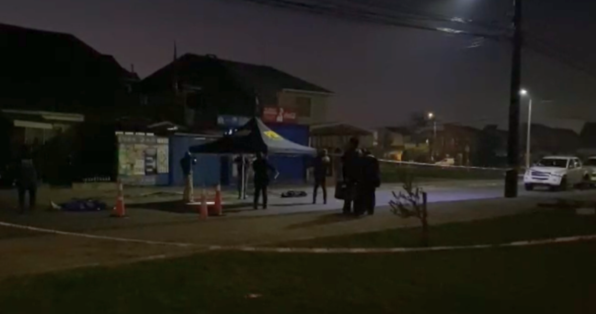Encuentran cuerpo de un hombre baleado en vía pública y una mujer herida en San Pedro de la Paz