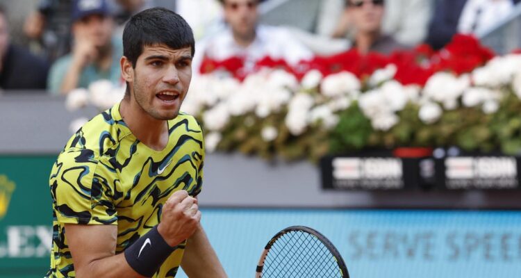 Carlos Alcaraz revalidó su título en el Masters 1.000 de Madrid.