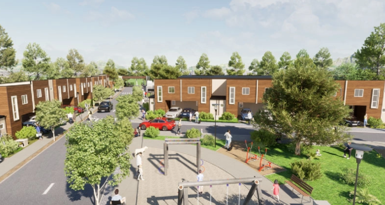 Casas de $86 millones detienen a 8 personas tras intento de toma en condominio de San Pedro de la Paz