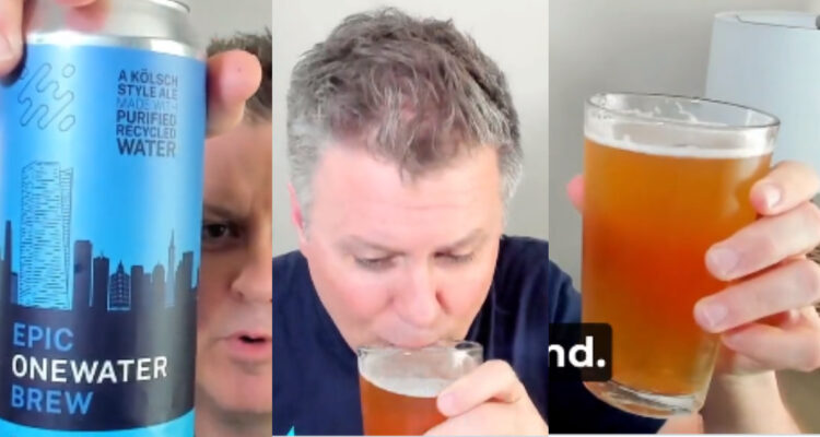 Crean cerveza a partir de aguas residuales