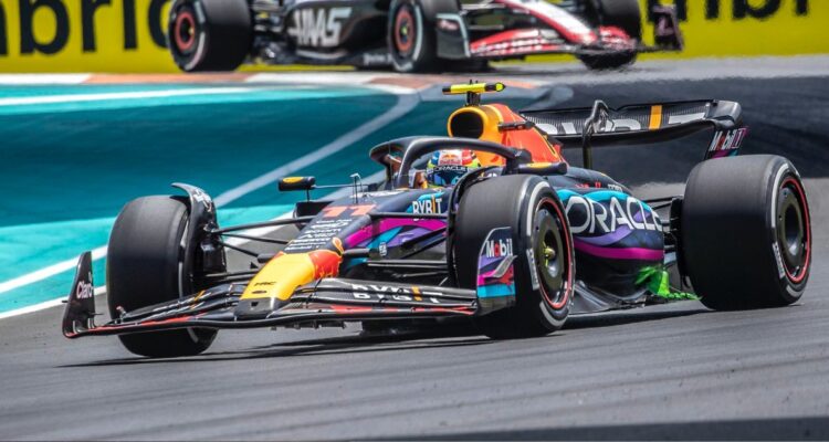 ‘Checo’ en llamas: Sergio Pérez se quedó con la pole para el GP de Miami de F1 y Verstappen saldrá 9º