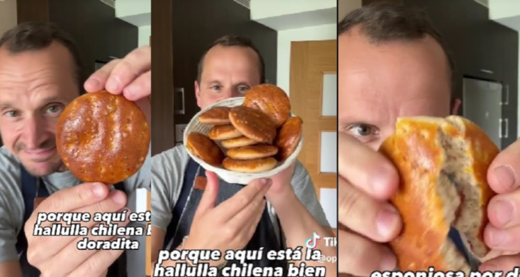 Chef español y hallullas